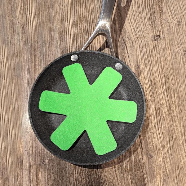 Pfannenschutz-Set Filz 5er Set Ø 18 cm - Schützt effektiv vor Kratzern - Hochwertige Pfannenschoner für alle Küchenpfannen - Lebensdauer verlängern