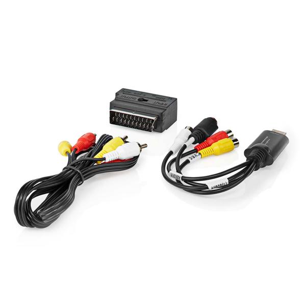 USB Audio- & Video-Grabber zum Digitalisieren analoger Videoquellen, einfach zu bedienen, kompatibel mit VHS, Camcorder & mehr, inkl. Software