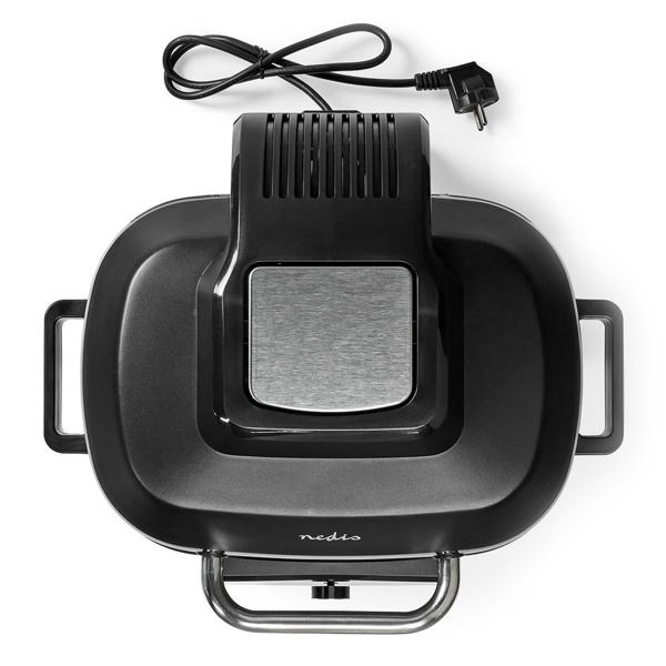 XL Digitaler Heissluft-Fritteusegrill, 120 °C bis 265 °C , 6 l, Timer, Air Fryer, 1660 W, mit Grillfunktion und 7 vorprogrammierte Kocheinstellungen