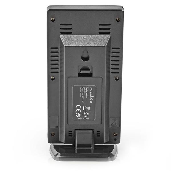 Drahtlose Wetterstation mit Aussensensor - Innen/Aussen Temperaturanzeige & Wettervorhersage - Digital Display, Wecker, 433 MHz, 20m Reichweite