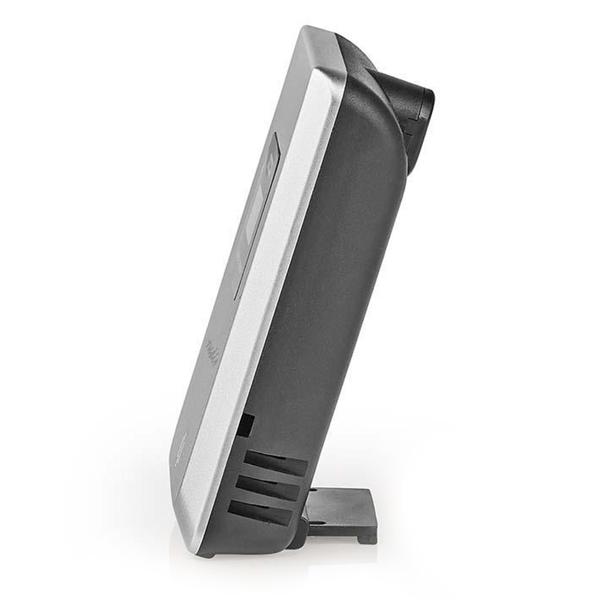 Drahtlose Wetterstation mit Aussensensor - Innen/Aussen Temperaturanzeige & Wettervorhersage - Digital Display, Wecker, 433 MHz, 20m Reichweite