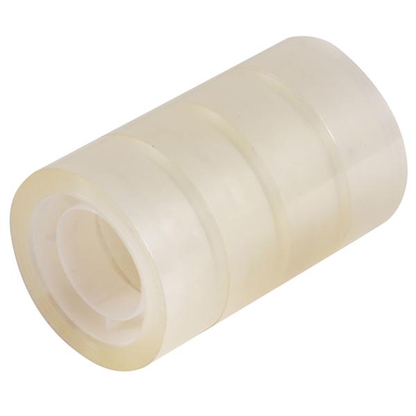 Klebebandabroller - Inkl. 5 Rollen Klebeband für sofortigen Einsatz - Ideal für Haushalt, Büro & Basteln - Vielseitig zum Verpacken & Beschriften