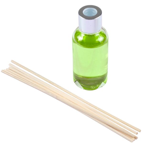 Raumduft Apfel mit Stäbchen 30ml - Wohlduftendes Zuhause - Stilvoller Lufterfrischer für Wohnzimmer Büro Bad - Inklusive Stäbchen - Sorgt für Entspannung