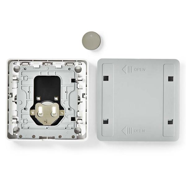 Programmierbarer SmartLife Wandschalter, 4 Tasten, weiss – für die einfache Steuerung von Smart Life Produkten, Smart Home Lösung