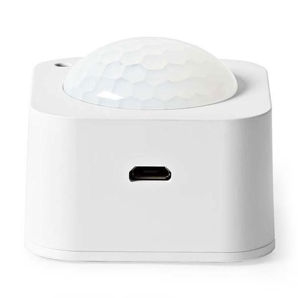 SmartLife Bewegungssensor - PIR-Sensor - Smart Home kompatibel - Helligkeitserkennung - kabellos, batteriebetrieben - 100° Detektionswinkel - 4,6x3,9x4,6 cm