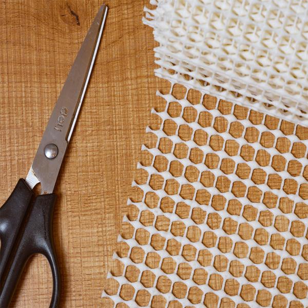 Praktische Teppich Antirutschunterlage, Antirutschmatte zuschneidbar, 80 x 200 cm, Rutsch Stop für Teppiche, Schubladen, Kofferraum, creme-weiss