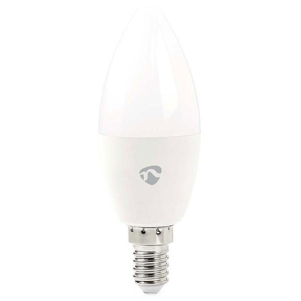 SmartLife WLAN-LED-Lampe (E14, RGBW, 4.9W) – Glühbirne mit Farbwechsel, 2200-6500K – App für Android & iOS – Smart-Home-Beleuchtung