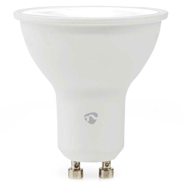 SmartLife WLAN LED Spot GU10 RGBW 4.7W - Dimmbar, Farbtemperatur 2200-6500K - App (Android & iOS) & Sprachsteuerung (Google Home/Alexa)