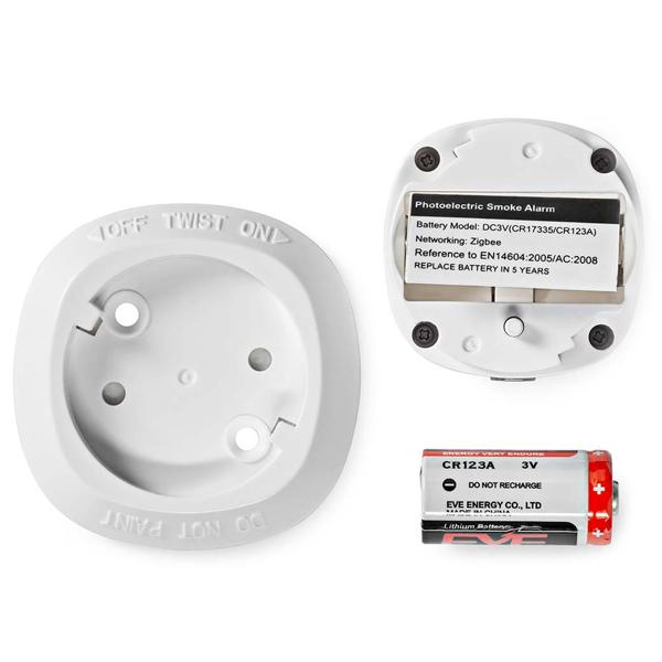 Zertifizierter WLAN Feuermelder (EN 14604), weiss – 85 dB, SmartLife App-Anbindung – Intelligenter Schutz für Ihr Zuhause mit direkter Alarmierung