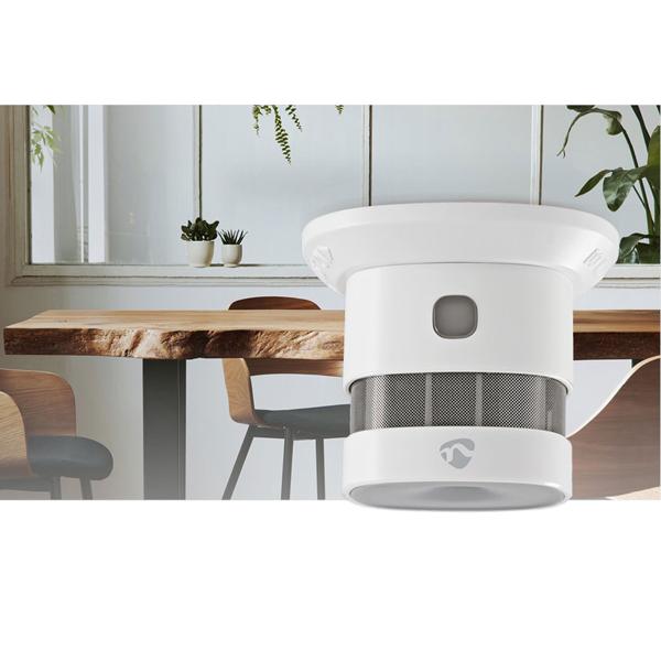 Zertifizierter WLAN Feuermelder (EN 14604), weiss – 85 dB, SmartLife App-Anbindung – Intelligenter Schutz für Ihr Zuhause mit direkter Alarmierung