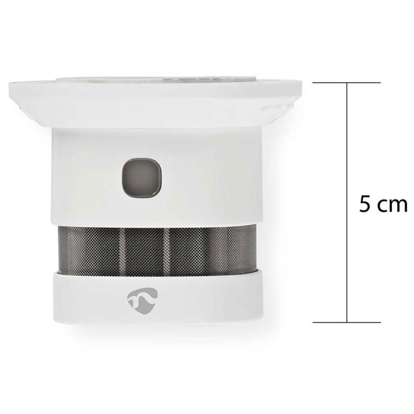 Zertifizierter WLAN Feuermelder (EN 14604), weiss – 85 dB, SmartLife App-Anbindung – Intelligenter Schutz für Ihr Zuhause mit direkter Alarmierung