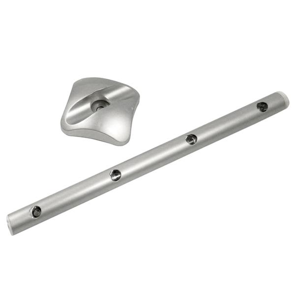 Mobile LED-Lichtleiste, Batterie, 22cm – Magnetisch/Klebestreifen, 4 LEDs, einfache Anbringung, praktische Stableuchte