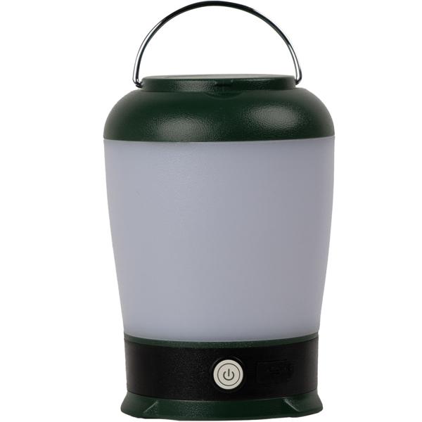 LED-Campinglampe - aufladbar mit 3 Leuchtmodi - ideal für Camping Wandern Home & Garten - USB-C Ladeport mit 1200 mAh Akku - Ø 9,5x13,5 cm