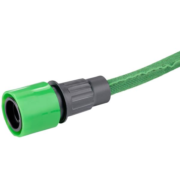 Flexibler Gartenschlauch dehnbar 5-10m – inkl. Handbrause & Kupplung – platzsparend, knickfrei & langlebig –  für Garten, Bewässerung & Autowäsche