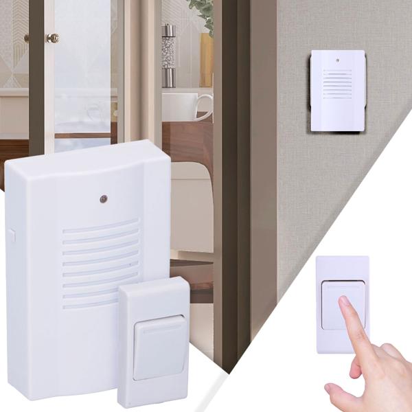 Funktürklingel mit 16 Melodien: Kabellos, flexibel & einfach, Batteriebetrieben für überall, Lautstark & zuverlässig