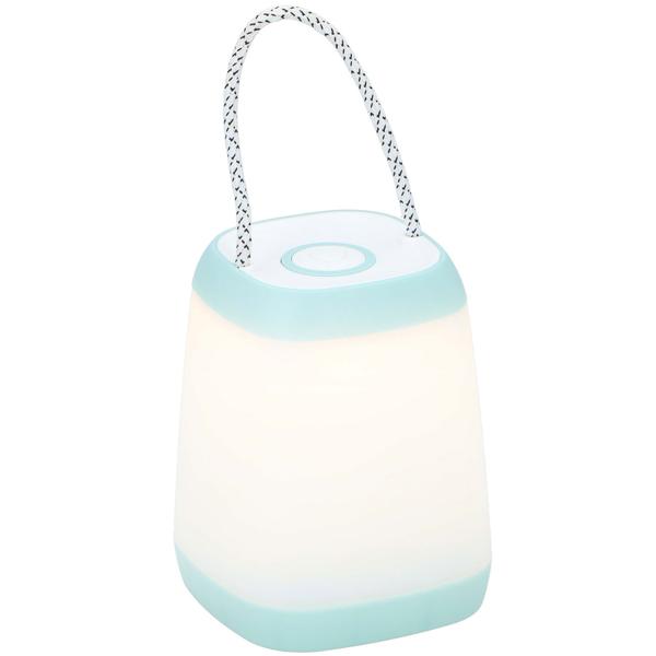 Tragbare LED Camping Laterne mit Seilkordel – 3 Helligkeiten, batteriebetrieben, warmweiss, leicht & robust – Ideal für Camping, Garten & Notfälle