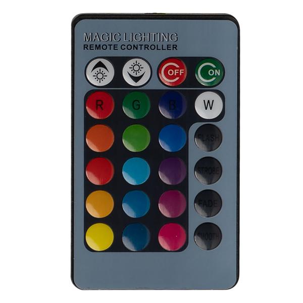 Flexibles LED Stimmungslicht: Farbwechsel, Fernbedienung, Helligkeit & Winkel justierbar, Hintergrundbeleuchtung, atmosphärisches Licht