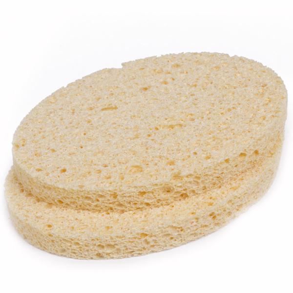 Schwämme 2er-Set - Saugstark, hochwertige Zellulose & oval - Mühelos Schmutz entfernen - Hygienische Reinigung für Küche, Bad & Büro - Langlebig