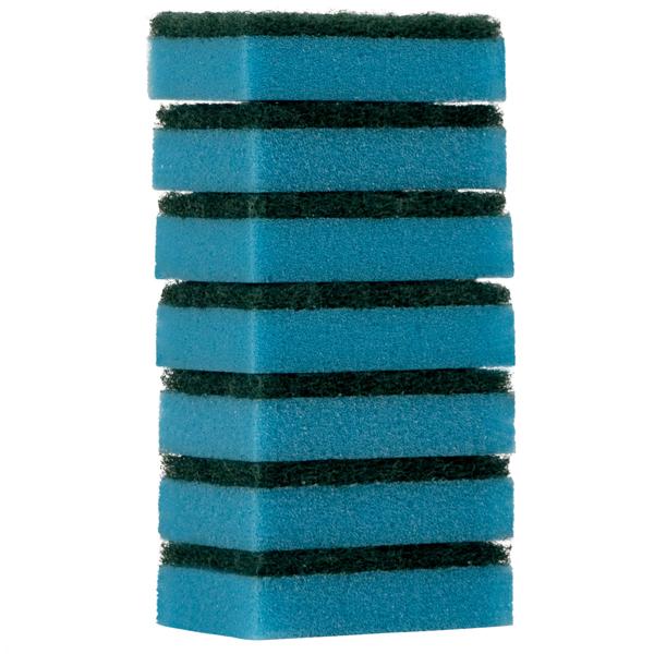 28tlg Reinigungsschwamm-Set - 4 farbcodierte Scheuerschwämme für separate Bereiche - reinigt hartnäckige Verkrustungen zuverlässig - hygienisch 80x50x23mm