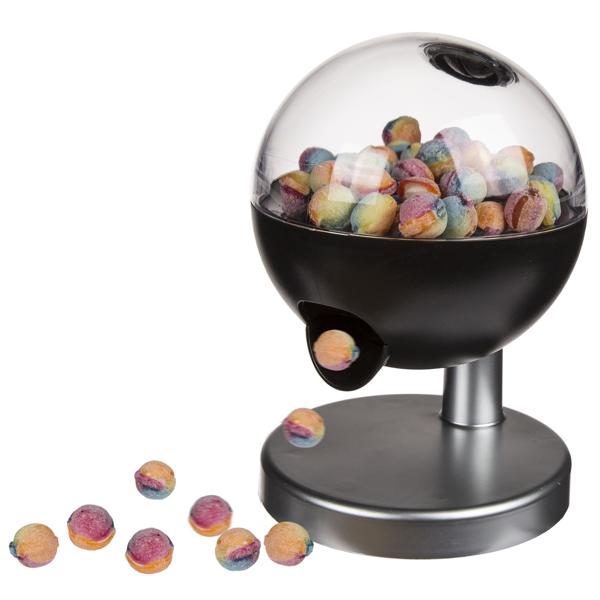 Süssigkeitenspender modern schwarz/metallic - Hygienische Bonbon-Ausgabe mit Touch-Sensor - Vielseitig für Rezeption, Praxis, Hotel & Zuhause