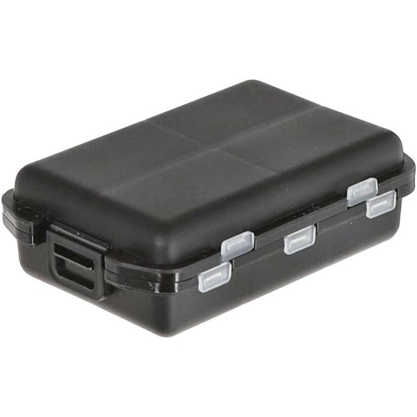 Mini-Kleinteilebox - 10 Fächer, kompakt, sicher & ordentlich - Robuster Kunststoff, 10x3x6,5 cm - Ideal für Werkstatt, Bastelzubehör & unterwegs