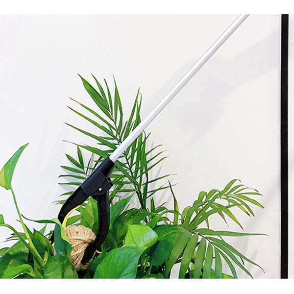 Greifarm mit Magnetspitze - L 75 cm - Aufhebehilfe für Kleinteile, Müll & bei Bückproblemen - PP/TPR/Aluminium - Sicheres Greifen & Halten