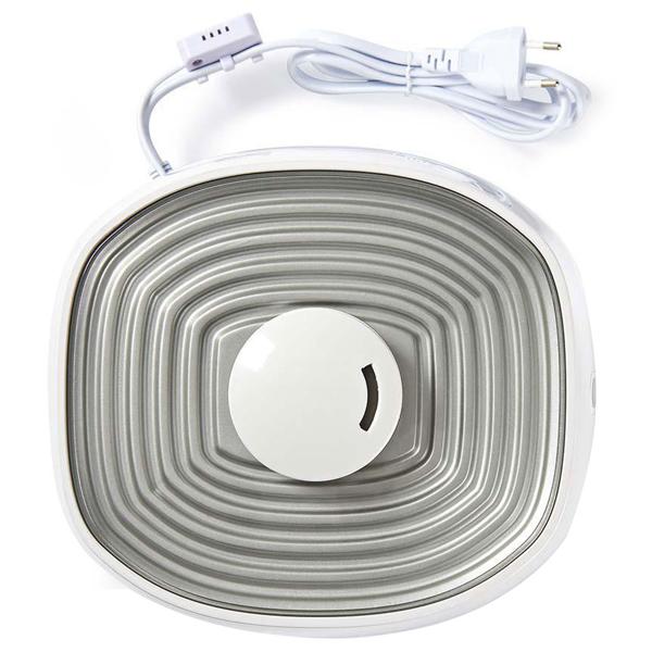 Effektiver Luftbefeuchter (grau/weiss) mit Hygrometer – Für Räume bis 50 m² – 5,5 Liter Tank & Keramikfilter für ein gesundes Raumklima