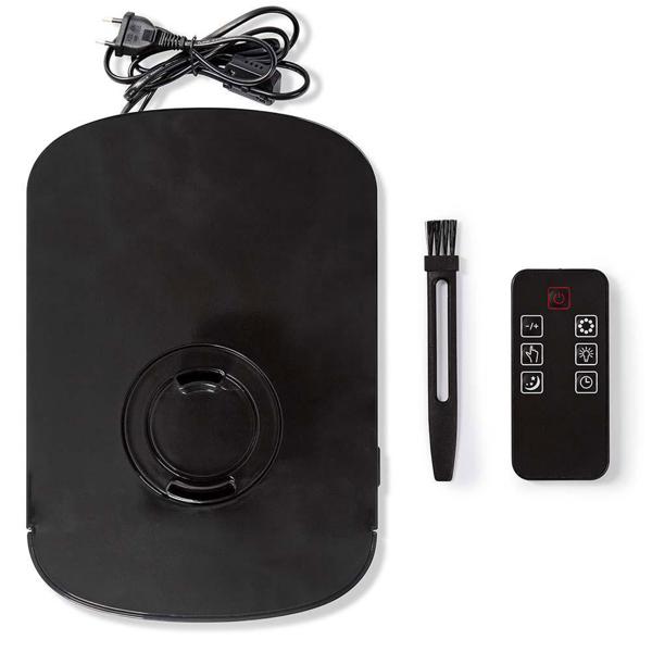 Luftbefeuchter mit Licht & Duft für Räume bis 50 m², 6l, schwarz