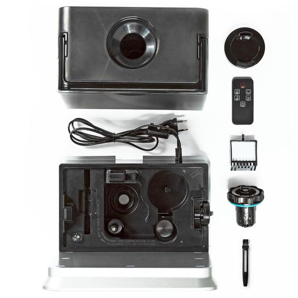 Smarter 5.5L Ultraschallbefeuchter, 110W - mit Hygrometer, Aromafunktion, App, Fernbedienung & Display - schwarz, für optimales Raumklima