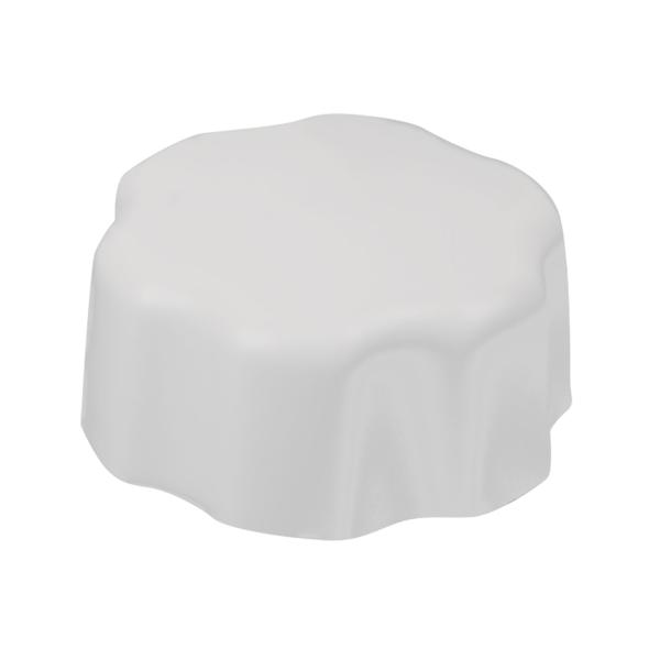 Duschkopfhalterung mit Saugnapf, weiss - Einfache Montage ohne Bohren - Ideal für Kinder & sitzende Duscher - Variable Höhe - Kompatibel mit allen Duschköpfen