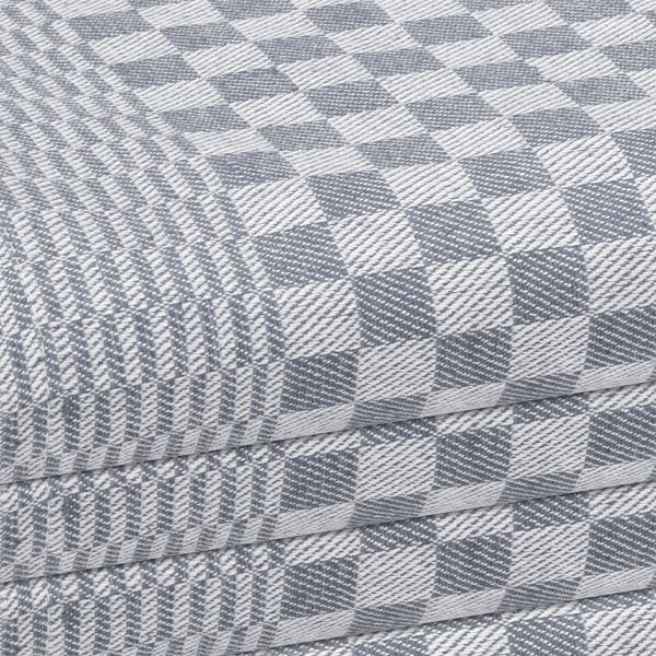 20er Set Premium Grubentücher: grau, 50x70cm, 100% Baumwolle (210g/m²)-OEKO-TEX, streifenfrei & flusenfrei – Hochwertige Tücher für Küche & Haushalt