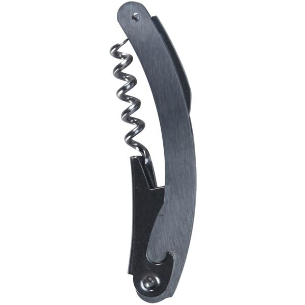 Hochwertiger Edelstahl Korkenzieher -3 in 1 Kellnermesser mit Weinflaschenkorkenzieher, Flaschenöffner & Folienschneider