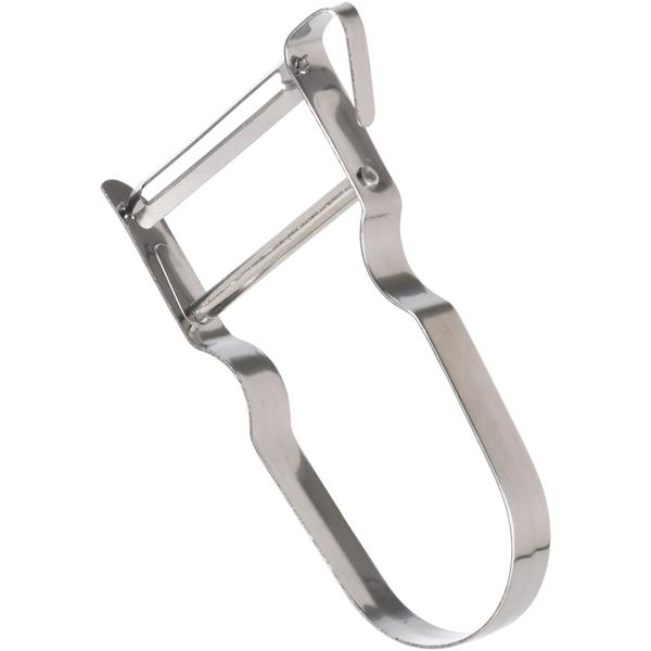 Schälmesser Edelstahl - Für Gemüse, Obst, Kartoffeln & Spargel - Hochwertiger Sparschäler - Robust, leicht zu reinigen - Ideal für Küche, Camping & Reisen