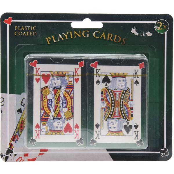 Kartenmischmaschine-Set, mit 2 Spielkartendecks