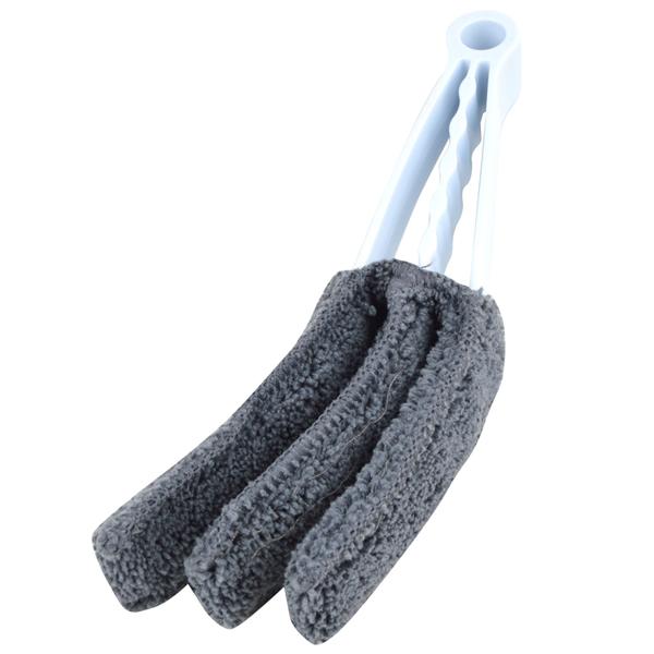 Jalousien- & Lamellen-Reiniger - Mikrofaser-Fleece für Heizkörper & schwer erreichbare Stellen - Waschbar, 3 Reinigungsflächen, 20cm Länge