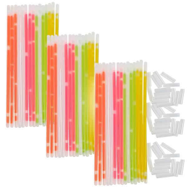 Knicklichter 45 Stück - Leuchtstäbe für Party & Outdoor - Chemolumineszenz-Technologie - Ohne Flamme/Batterien - 22cm lang - Robust & wetterfest