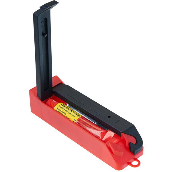 Veloreifen-Reparaturset 9-teilig - Professionelles Flickzeug für platte Reifen - Inkl. 4 selbstklebende Flicken & 2 Reifenheber