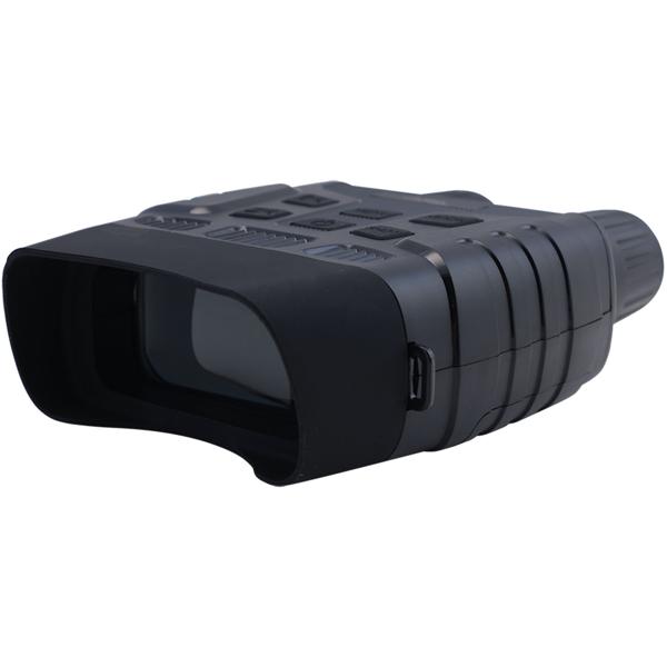 Digitales Profi Nachtsichtgerät, binokular, 4K Videokamera mit 700m IR Sichtweite - Nachtsicht Fernglas, 8-fach digital Zoom, SD Karten Slot