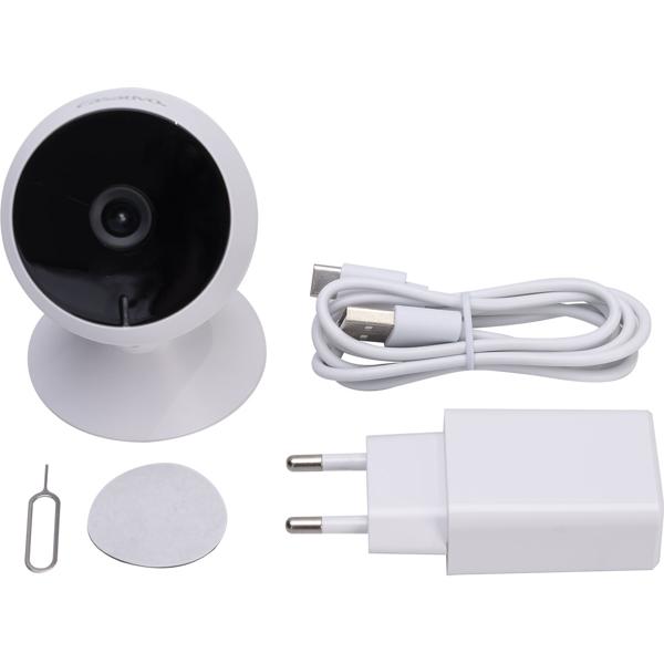 3er-Set Hochauflösende Full-HD IP-Überwachungskamera, IR-Nachtsicht, Live View per App, 2 Wege Kommunikation, Bewegungs- u. Personenerkennung