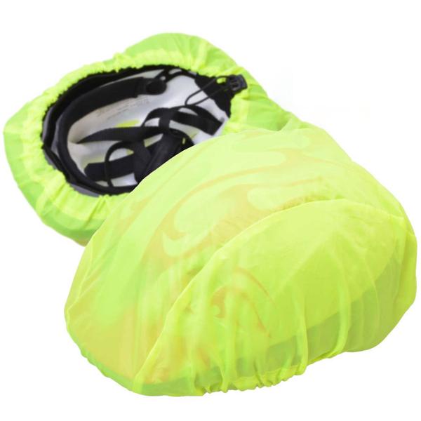 Universal-Regenschutz für Velohelme – neongelb, wasserdicht, windfest & leicht – schützt vor Regen & Schmutz, für Fahrradpendler & Outdoor-Abenteuer