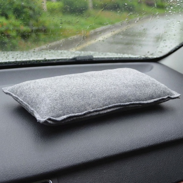 Wiederverwendbarer Silica Gel Luftentfeuchter, 1kg, grau, 500ml Aufnahme, Feuchtigkeitsentferner auf der Heizung im Ofen oder in der Sonne trocknen