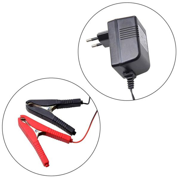 Batterie-Erhaltungsladegerät 12V - Pflegt & lädt Auto-Batterien (5-125 Ah) - Verhindert Tiefenentladung, verlängert Lebensdauer - Auch für Gel-Batterien