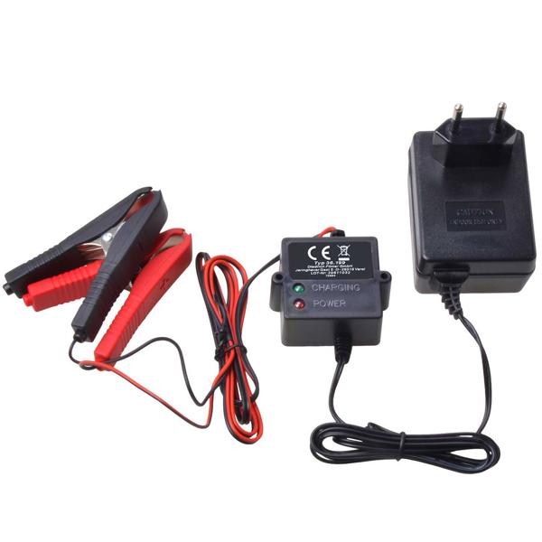 Batterie-Erhaltungsladegerät 12V - Pflegt & lädt Auto-Batterien (5-125 Ah) - Verhindert Tiefenentladung, verlängert Lebensdauer - Auch für Gel-Batterien