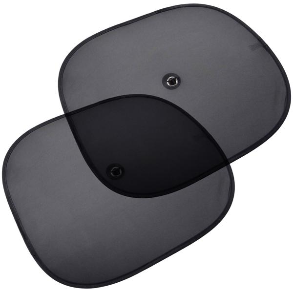 4er-Set Sonnenschutz für die Autoscheibe - UV-Schutz - Hält Wagen-Inneres kühl - 38 x 43,5 cm - Für nahezu alle PKW Modelle - Einfache Saugnapf-Montage