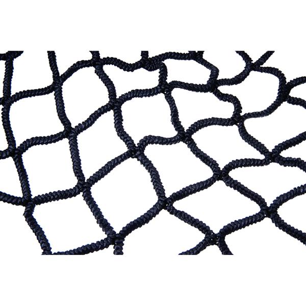 2er-Set Sicherheitsnetz für PKW-Anhänger - Ladungssicherung, Schutz vor Verlust - Wetterfestes PP - Gummiseil - Maschenweite 40x40 mm