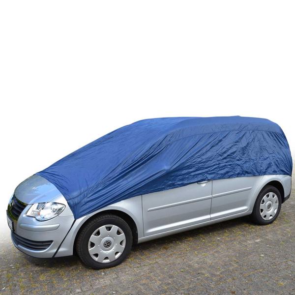 Auto-Halbgarage XL - Ganzjahresschutz für Mittelklasse-Fahrzeuge - Wasserabweisend, Reissfest, Kältebeständig bis -30°C - 338x154x64cm