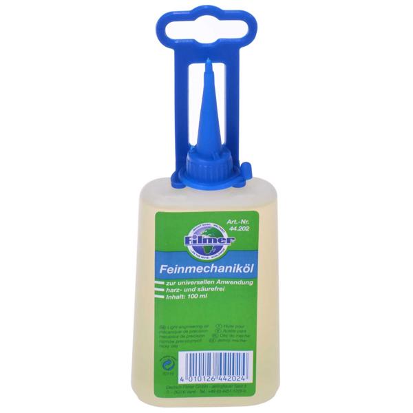 3er-Set Universal-Feinmechanik-Öl 100ml - Harz- & Säurefrei mit Dosierspitze - Für Fahrräder, Nähmaschinen, Schlösser, Werkzeuge - Schutz vor Korrosion