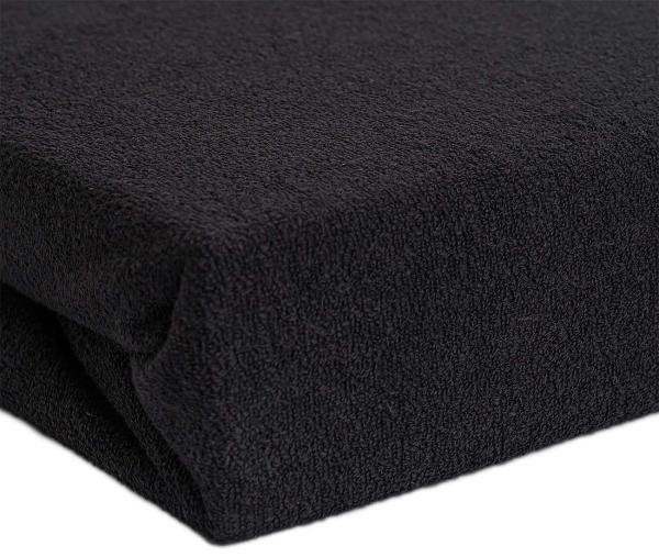 Luxus Frottee Fixleintuch Einzelbett 90x200 cm - Extra warm, bügelfrei & langlebig - 80% Baumwolle, 20% Mikrofaser - Öko-Tex 100 zertifiziert