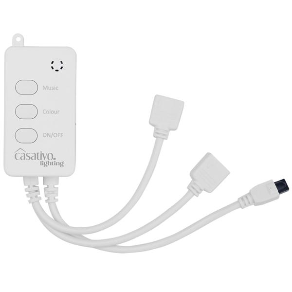 LED Streifen, WLAN, RGB, 10m, 300 LEDs, 16 Mio Farben, Fernbedienung, App-, Sprach- u. Musik-Steuerung, komp. zu Google, Siri, Alexa, Tuya 