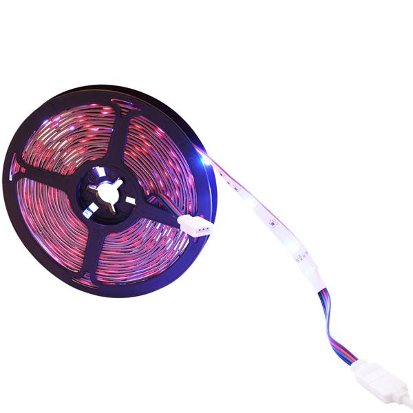 LED Streifen, WLAN, RGB, 10m, 300 LEDs, 16 Mio Farben, Fernbedienung, App-, Sprach- u. Musik-Steuerung, komp. zu Google, Siri, Alexa, Tuya 